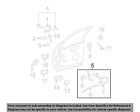 Bc3z25219a65ba -250 Front Super Door-control Duty Ford Module Left 08-14 Oem