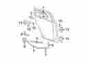 05291833ab Dodge Chrysler Oem Door Lock Operating Rod Image 6
