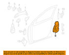 2517200535 06-08 Mercedes Oem Mercedes-benz Actuator Front R350 Door-lock