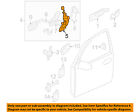 813204d011 09-12 Door-latch Sedona Kia Front Oem