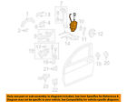 72110tk4a04 09-14 Front Door-lock Tl Oem Actuator Acura Honda