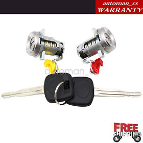 6905113150 1 Pair Door Lock Set With Key For 93-97 Toyota Corolla 93-95 Geo Prizm