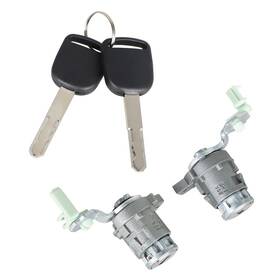 1085166 Left And Right Driver Side Door Lock Cylinder For 2003-2005 Honda Civic With 2 Keys