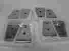 11113.06 Rugged Ridge Stainless Door Hinge Cover Kit 8 Pieces 804314159870