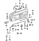 129-720-01-16 Mercedes-benz 1297200116 Genuine Oem