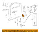 13505399 Gm Oem-door Hinge-lower Left
