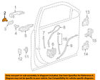 13511028 Gm Oem Front Escutcheon