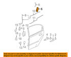 15814417 Gm Chevrolet Oem Malibu Rear Or Actuator Latch Release