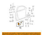19257146 Gm Oem Front Door-lock