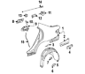 204-639-00-07 Genuine Oem Hinge Assy Spring