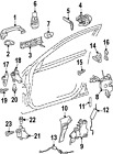 204-760-23-34 Mercedes-benz 2047602334 Genuine Oem Handle