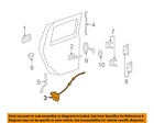 20785785 Gm Hummer Oem Rear Actuator Motor