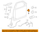 20951578 Gm Oem Rear Door-lock