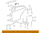 2217305635 Mercedes Oem Rear Actuator Motor