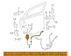22862252 Gm Chevrolet Oem Impala Rear Or Actuator Latch Release