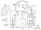 22966070 Gm Brand New Genuine Oem Door Lock Switch