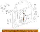23431441 Gm Lock Knob Post Pin Right