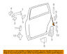 2517300292 Mercedes Oem Lock Rod Right