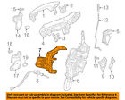 2537330314 Mercedes Oem Rear Assembly Cover Left