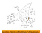 25660603 Gm Cadillac Oem Deville Front Rod Left