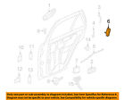 25876520 Door-lock Oem 07-09 Gm Rear Srx Cadillac