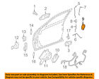 25876524 Gm Cadillac Oem Srx Front Latch Kit