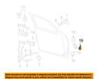 25900583 Gm Oem Front Check Plug