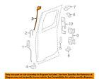 25992795 Gm Oem Rear Door-lock