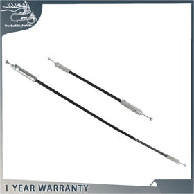 Ws1994860st 2pcs Handle Rear Cargo Door Latch Release Cable Upgraded For Ford Econoline Van