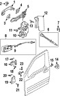 2t1z6122801a Oem Upper Genuine Hinge Ford