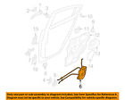 Bp4k72310f 3 Door-lock Rear Mazda Oem 04-09