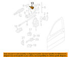 51217019973 325ci Oem Cylinder Bmw 01-06 Door-lock