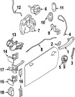 41517176819 Genuine Hinge Oem Mini