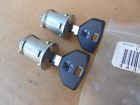 4431331 Chrysler Door Lock Cylinder Pair Plymouth Jeep Nos