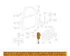 4589693ad Oem Front Door-latch Mopar