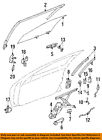 4814308ab Mopar Chrysler Oem Front Door-check