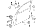 4l8z-7826604-aa Ford Mercury Genuine Oem Reinforcement