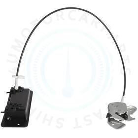 12673634 4umotor Right Passenger Side Hinged Door Latch With Handle For Ford E150 E250 4.6l 5.4l