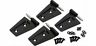 50575 Kentrol Door Hinges Stainless Steel Black Powdercoated Jeep Set Of
