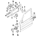51-21-7-010-403 Bmw Genuine Oem Striker Plate Cover