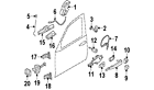 51-21-7-137-079 Bmw Genuine Oem Lock Cable