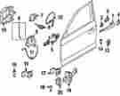51-21-7-259-828 51217259828 Bmw Genuine Oem Lock Cable