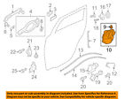 5745a426 Mitsubishi Oem 13-16 Outlander