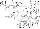 5n1837879bgru Genuine Volkswagen Oem Bezel Handle