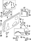 61021ag00alt Subaru Genuine Oem Handle