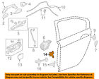 67950t2fa01zz Honda Oem Lock Rear