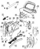 68030380ae Mopar Dodge Chrysler Ram Genuine Sliding Door Latch Right