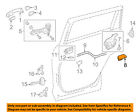 6903802030 Toyota Oem Lock Cover Left