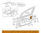 6904047110 Toyota Oem 13-16 Prius