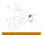 6906006100 Oem Toyota Assembly Door-lock Hardware-rear Left Lock
